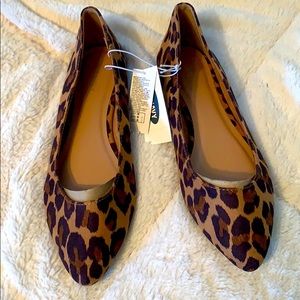 Old navy leopard flats